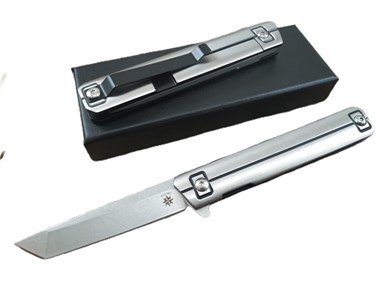 Нож флиппер Five Pro Urban tanto silver 1243 - фото 27310