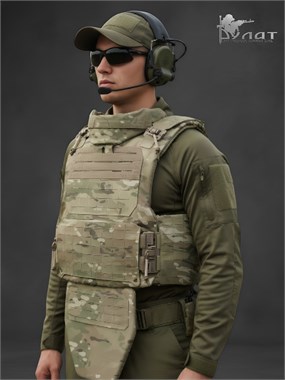 Жилет "Щит" mod.3 с комплектом противопульной и противоосколочной защиты 6478