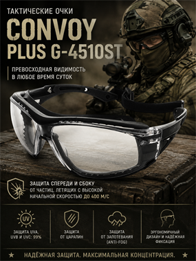 Очки тактические Convoy Plus G-4510ST 6310