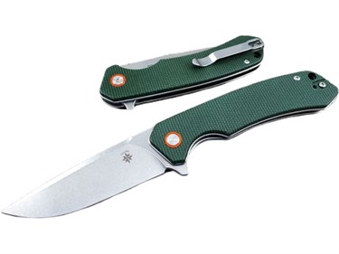 Нож флиппер Five Pro Кураж green 6912