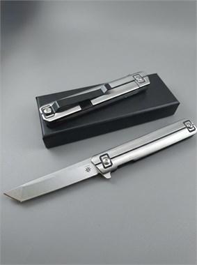 Нож флиппер Five Pro Urban tanto silver 1243