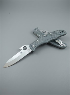 Нож Spyderco Endura 4 Wave grey SD1332 6918
