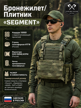 Бронежилет/Плитник "SEGMENT" 6264_622A5